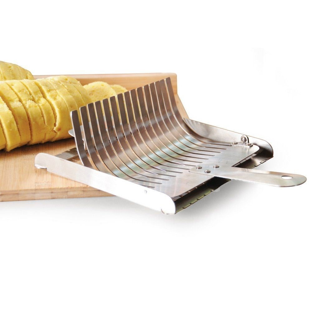 Noodles & Dumpling Slicer: 15 Slices, 1.4 cm, Stainless Steel