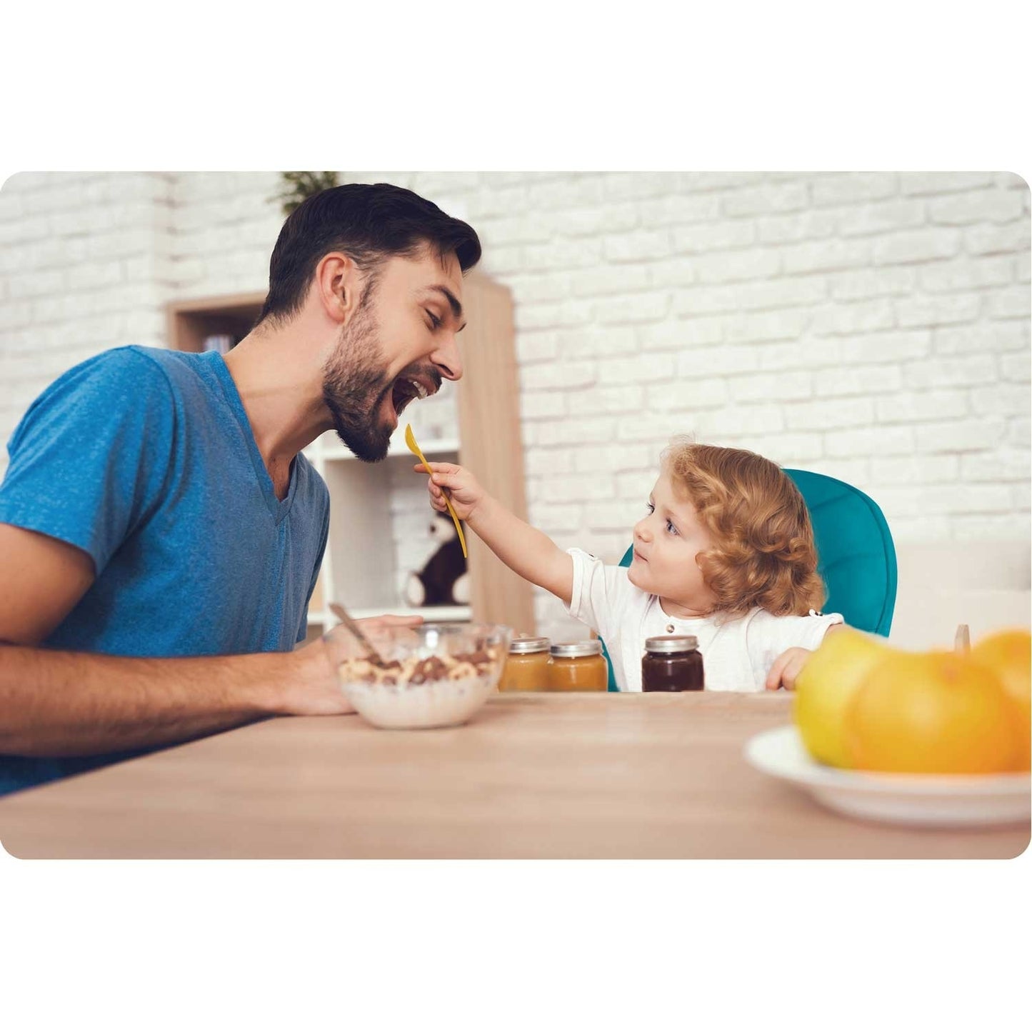 Nukido Tulo highchair blue