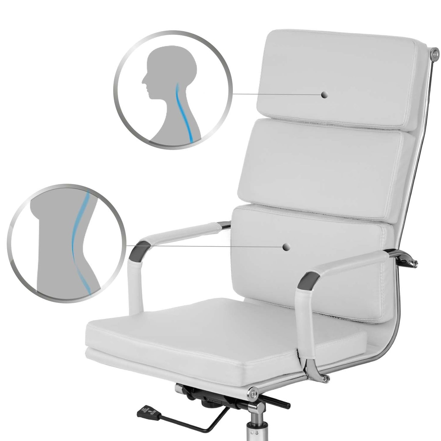 Office chair Sofotel Ryokan white