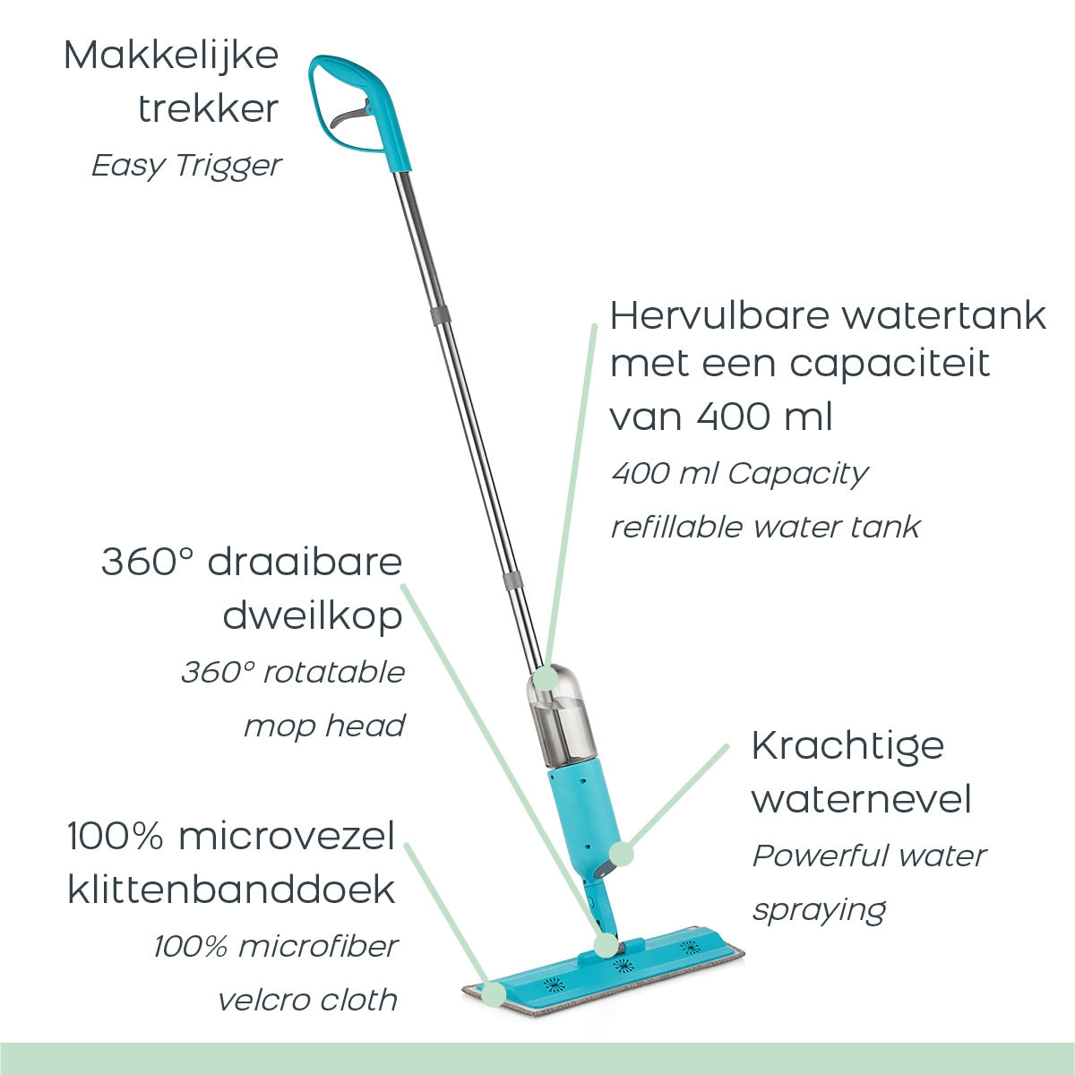 Orange Donkey - Spray Mop