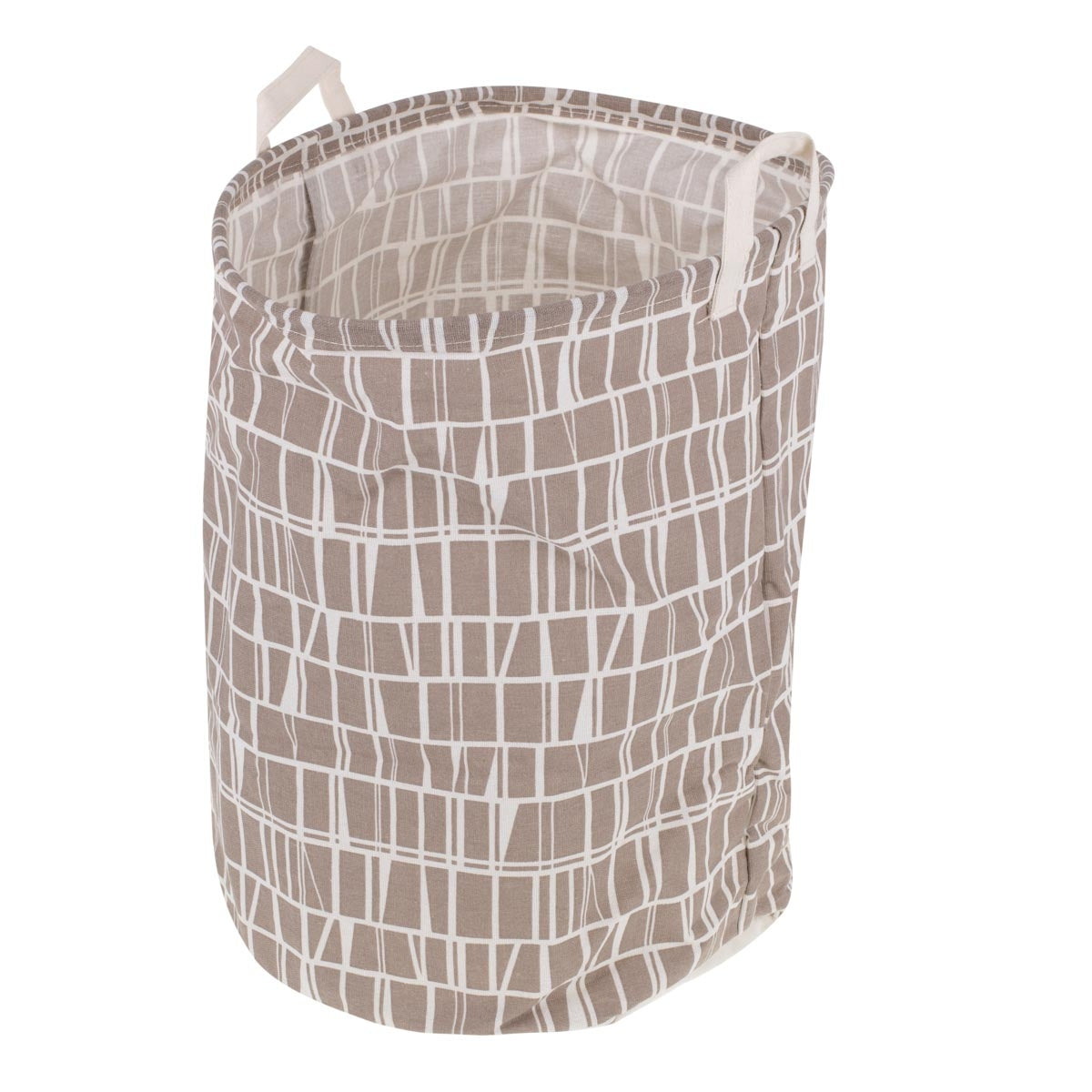 Organiser basket laundry basket toys clothes brown