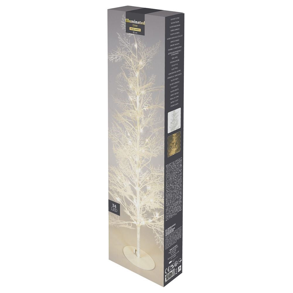 Outdoor Christmas tree, 34 LED, 60 cm