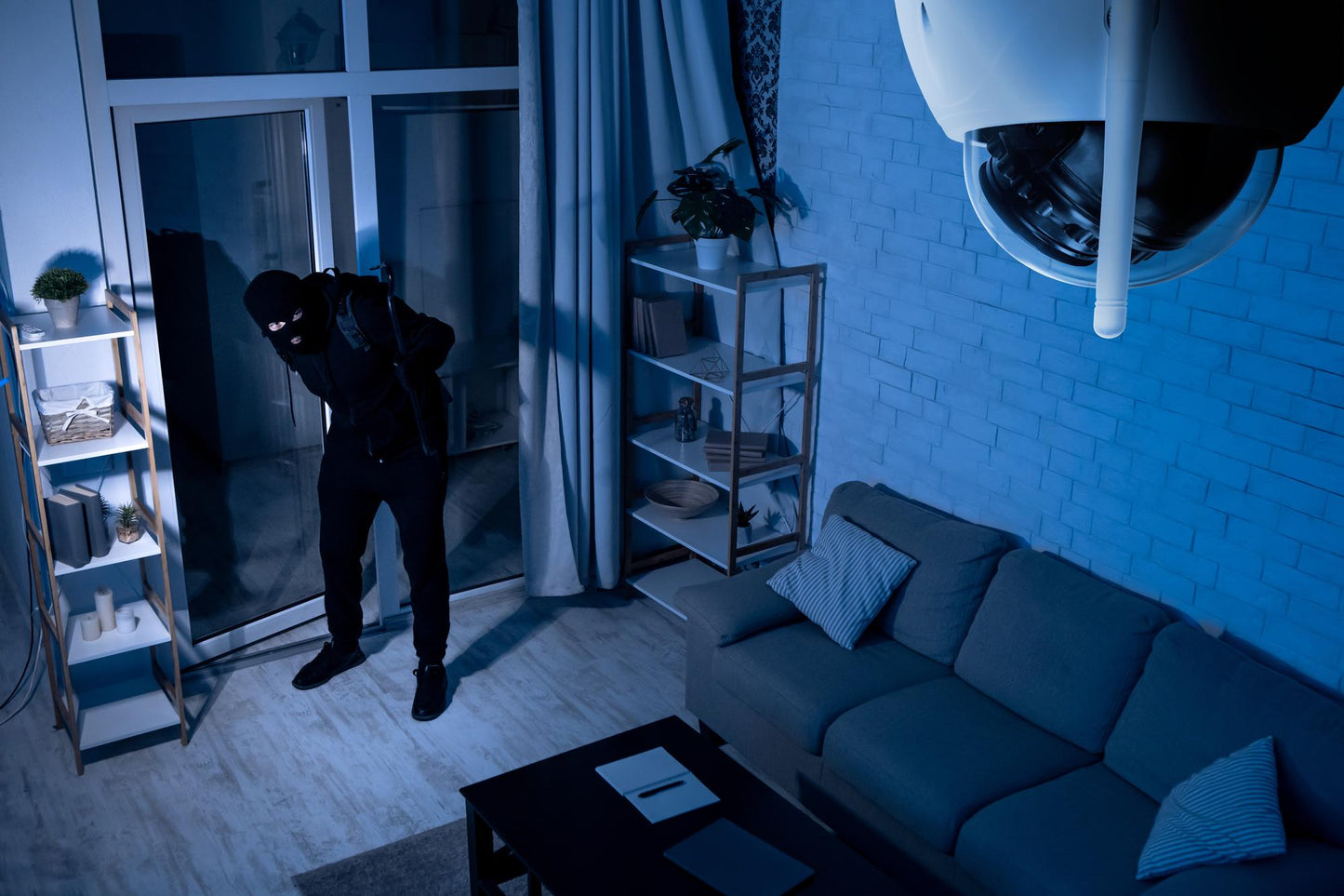 Outdoor Wi-Fi Dome Camera, Full HD, Night Vision, IP55