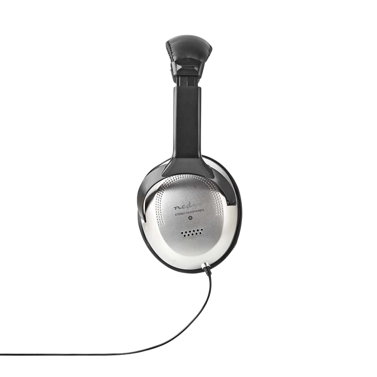 Over-Ear Wired Headphones | Cable length: 2.70 m | Volume Control | Silver / Black