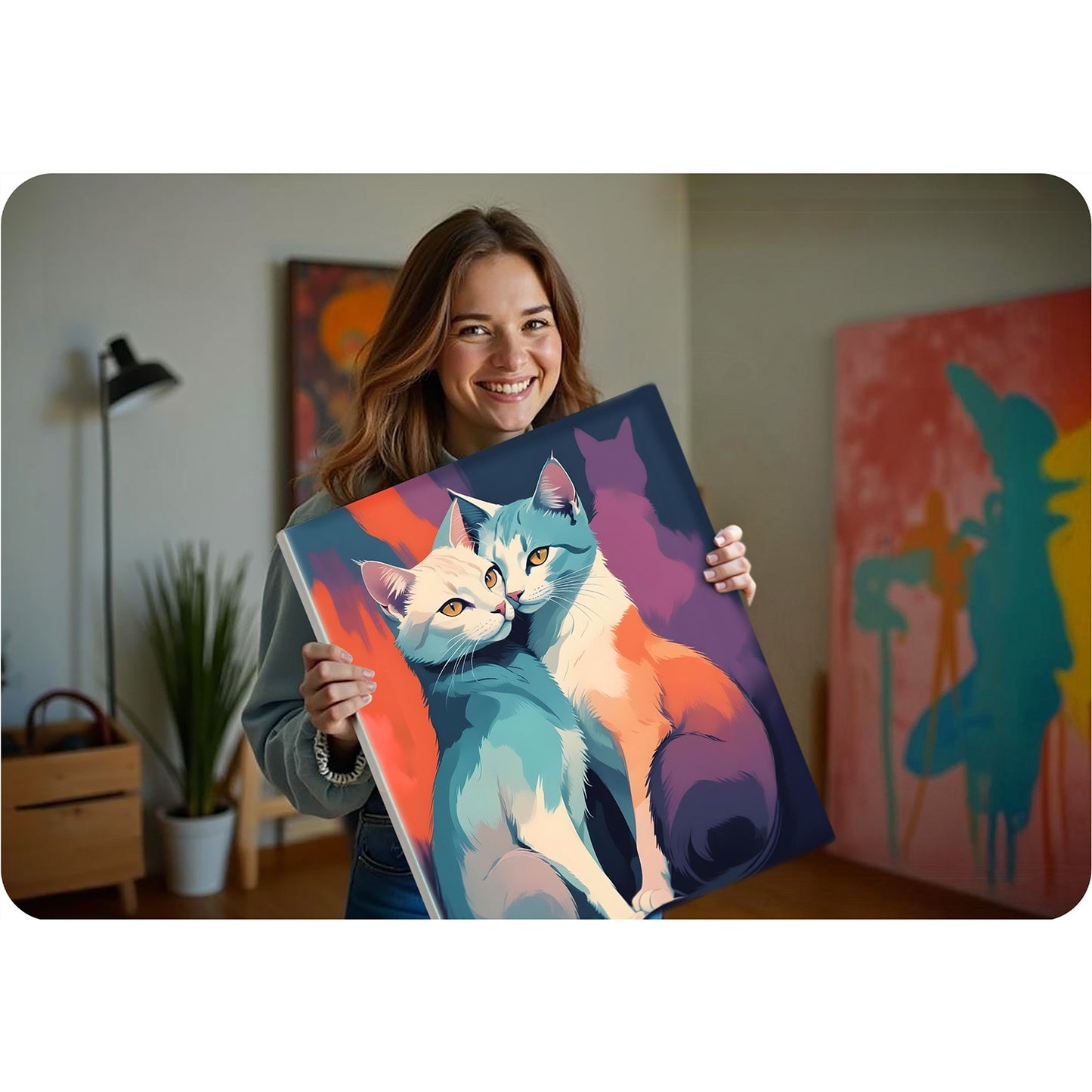 Painting by numbers 40x50 cm Massido Cats