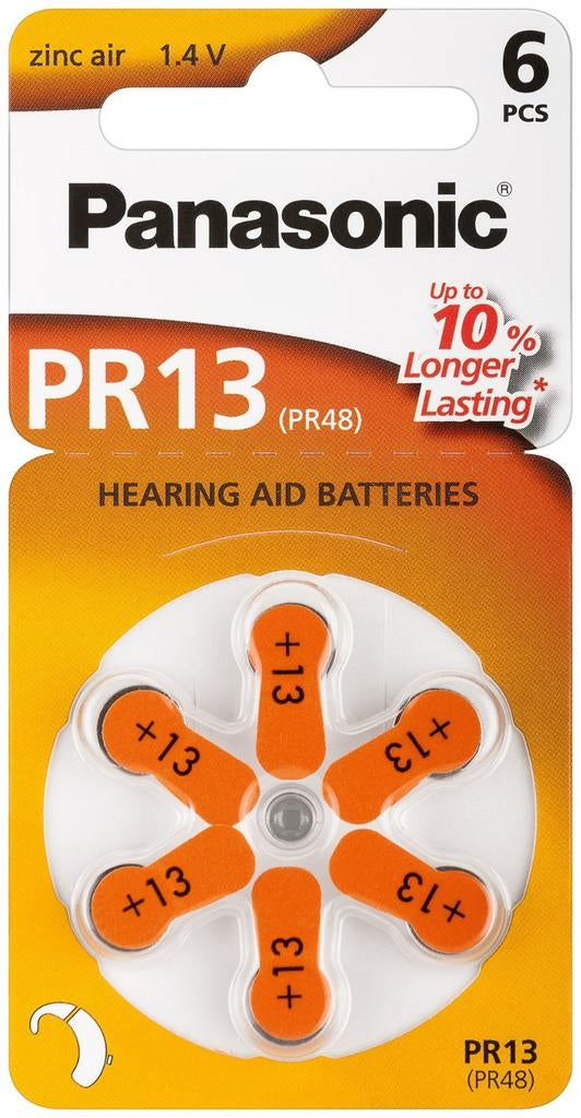 Panasonic PR13 Battery for hearing aid