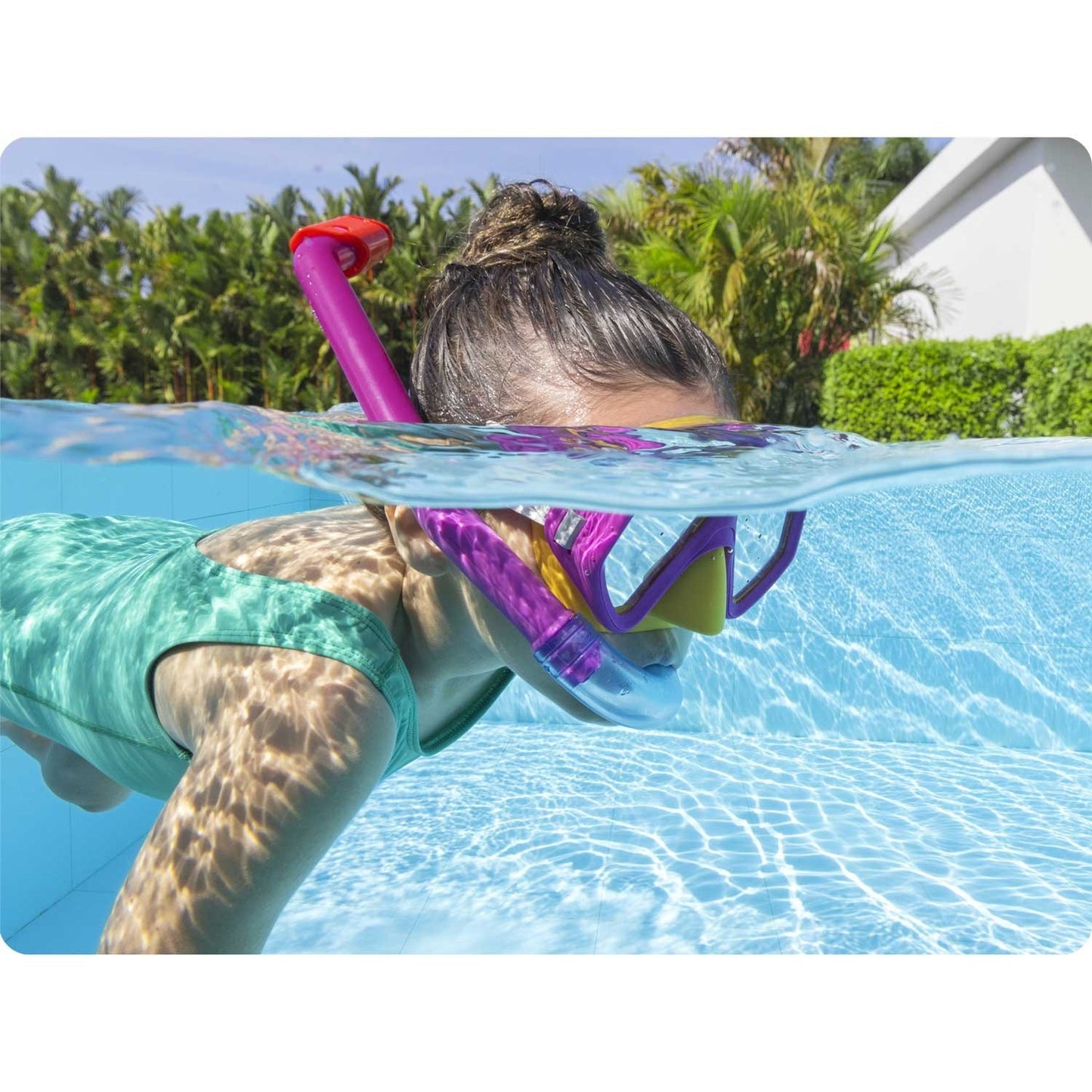 Pink Bestway 24023 diving set