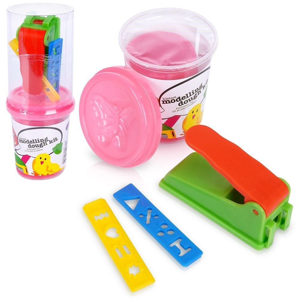 Pink Model with Butterfly Cap and Pattern Tool for Kids