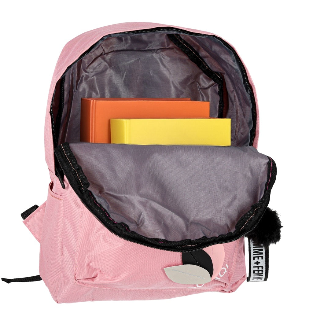 Pink School Backpack, Single Compartment
