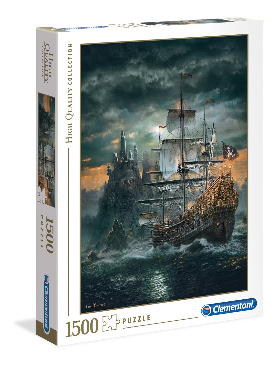 Pirate Ship Puzzle, 1500 Pieces, 59 x 84 cm