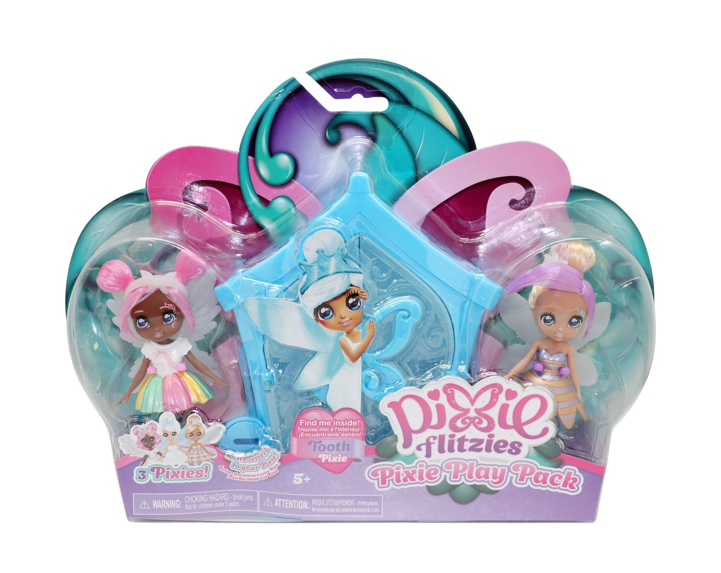 Pixie Flitzies Fairy 3 Pack Playset