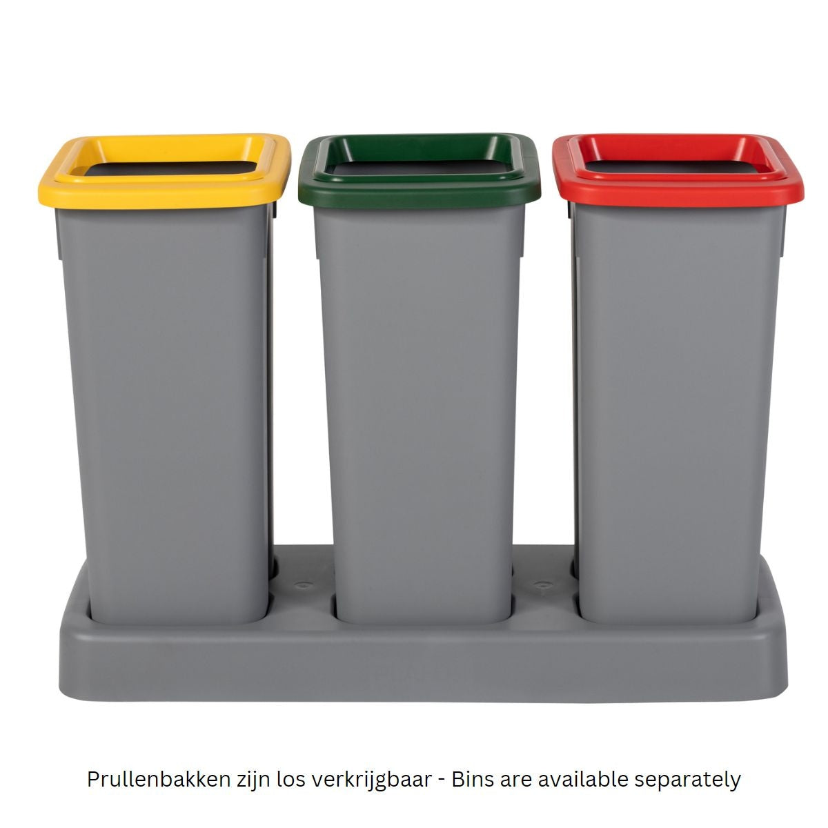 Plastic Recycling Bin Stand – Holds 3x75L Bins