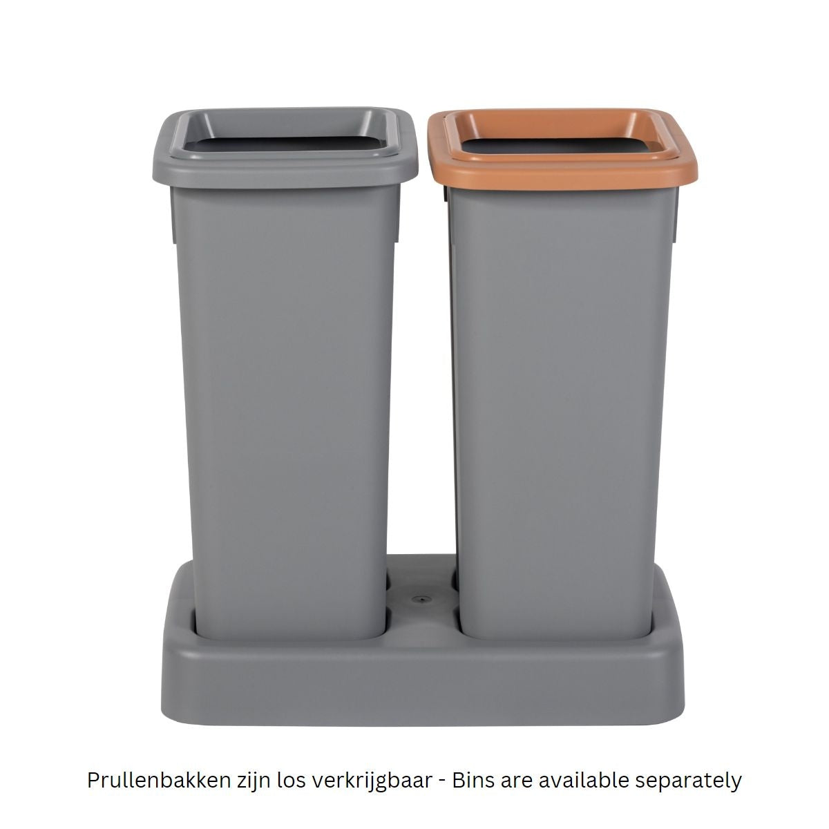 Plastic Recycling Bin Stand for 2x75L Bins