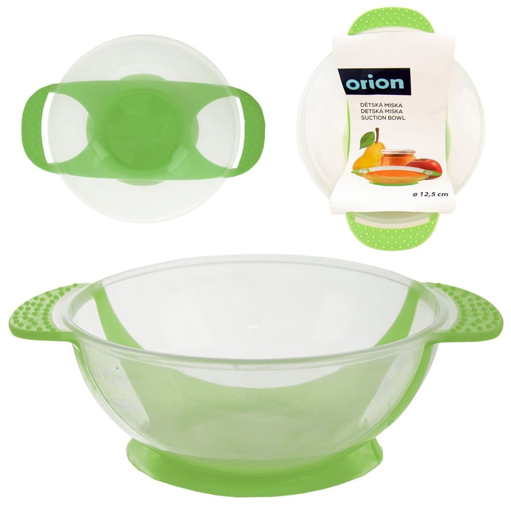 Plastic children's bowl with suction cup 400 ml