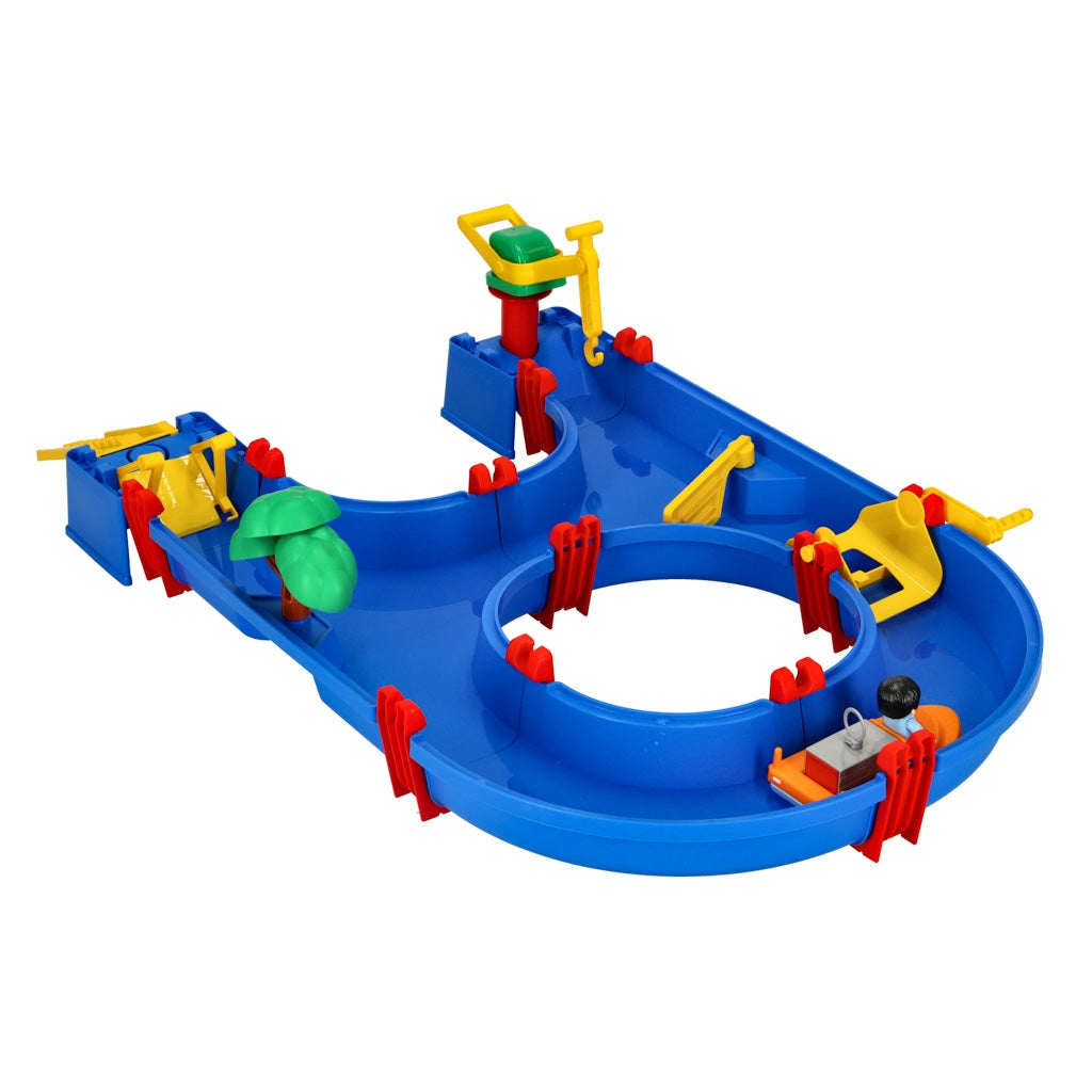 Plastic waterway garden toy 39 pieces