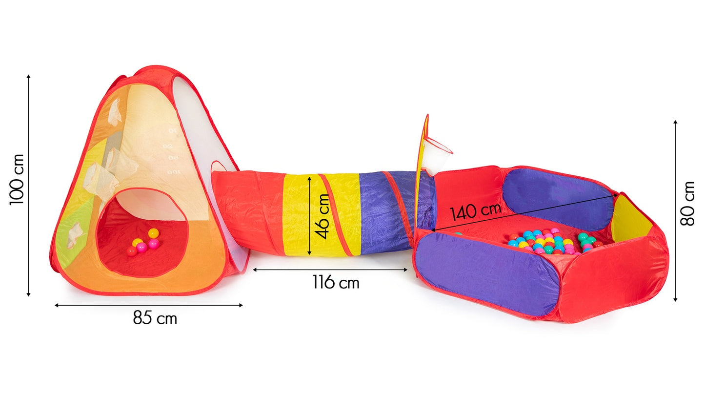 Playground tent - dry pool + balls