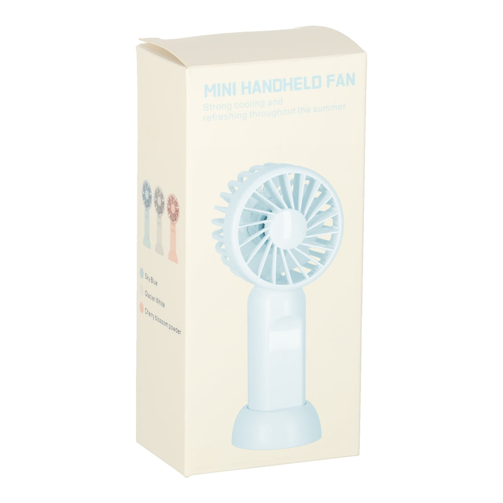 Portable USB Desk Fan, Mini Handheld, 13.8cm
