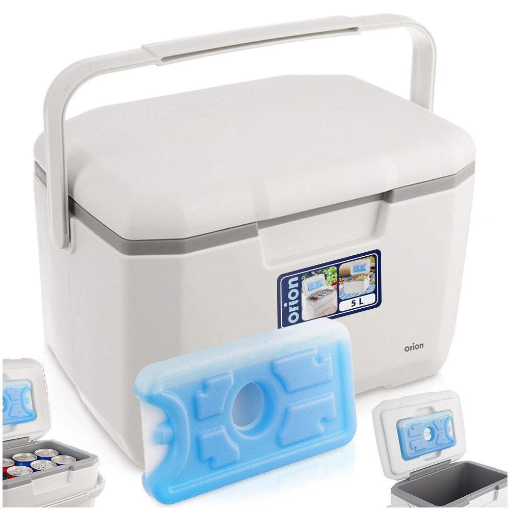 Portable fridge with 5 l cooling insert