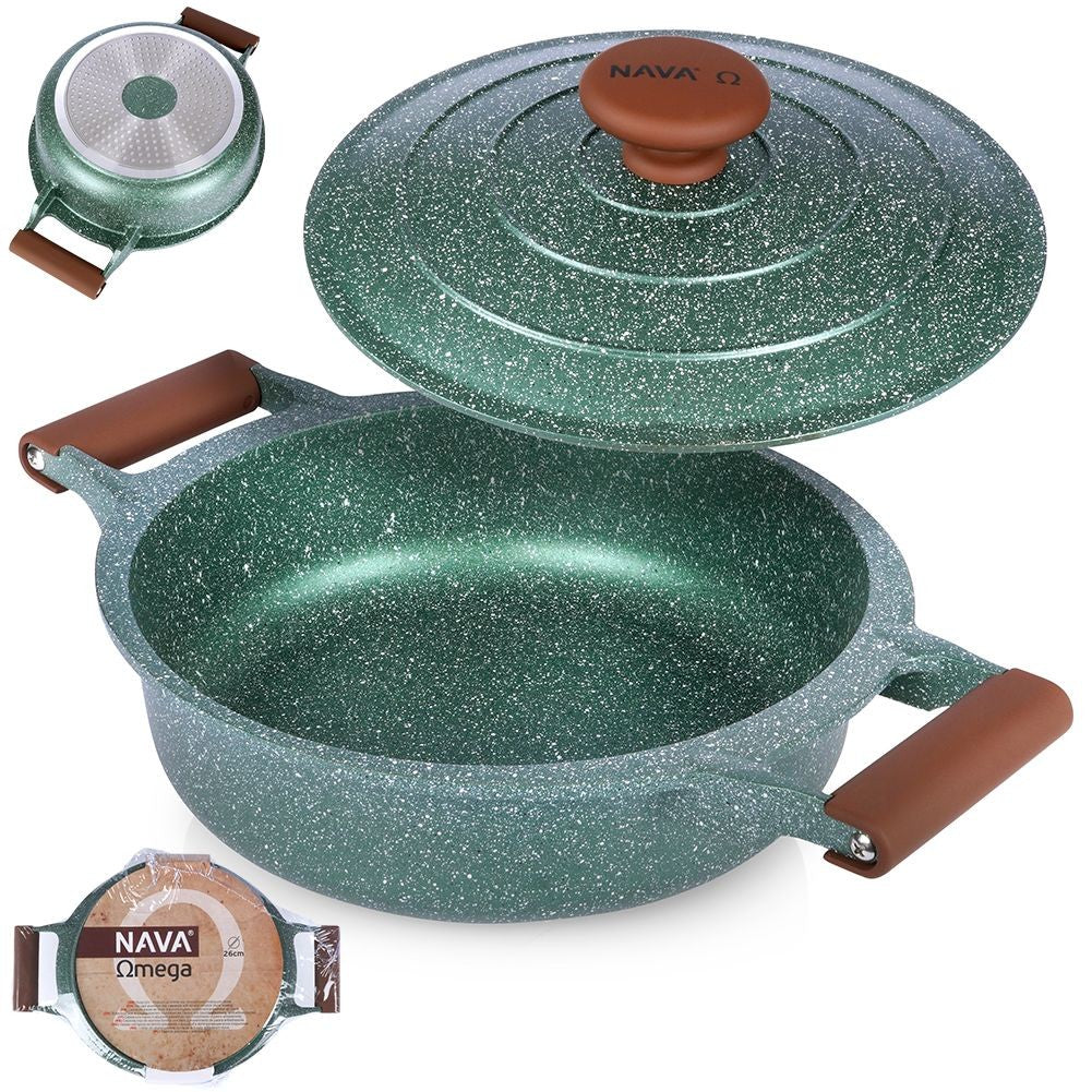 Pot with five-layer non-stick granite coating, 3.5 litres