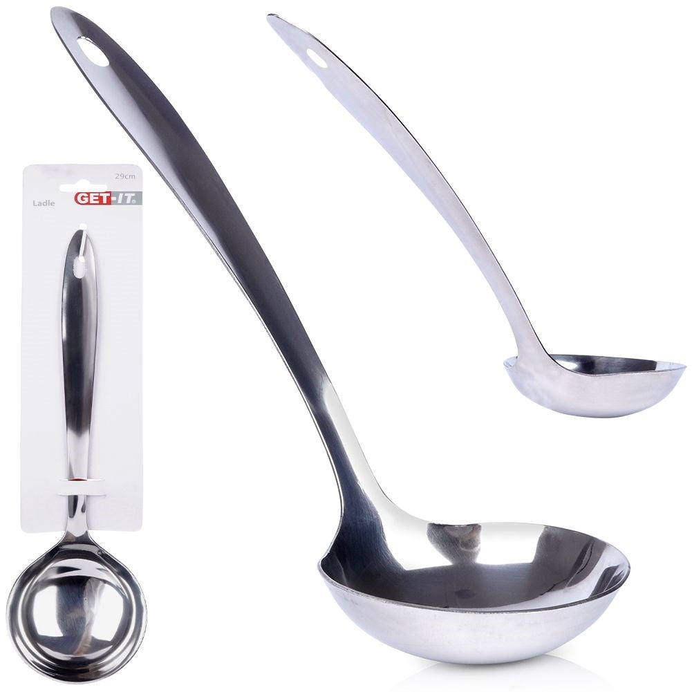 Practical Scoop in Stainless Steel with Suspension