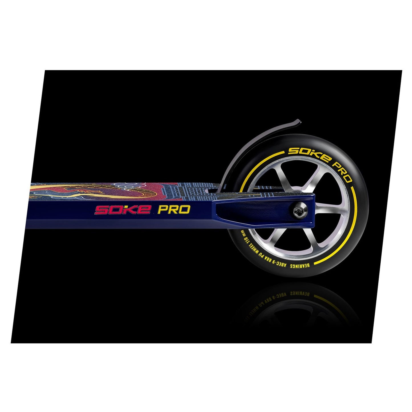 Professional Trick Kick Bike SOKE PRO Blue/Red