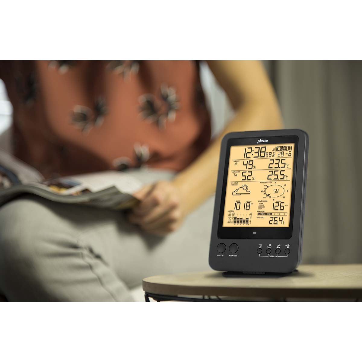 Professional Wireless Weather Station with Sensor