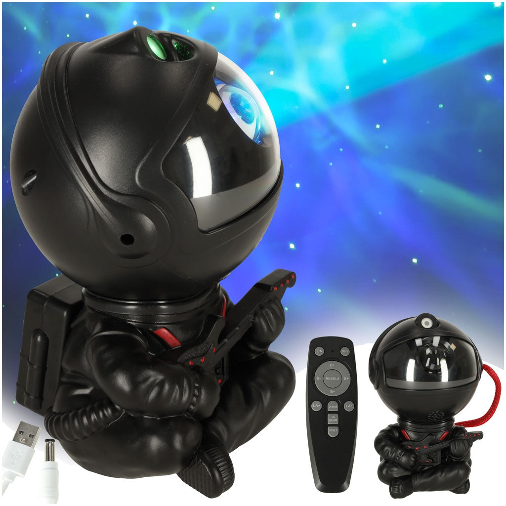 Projector astronaut guitar night light