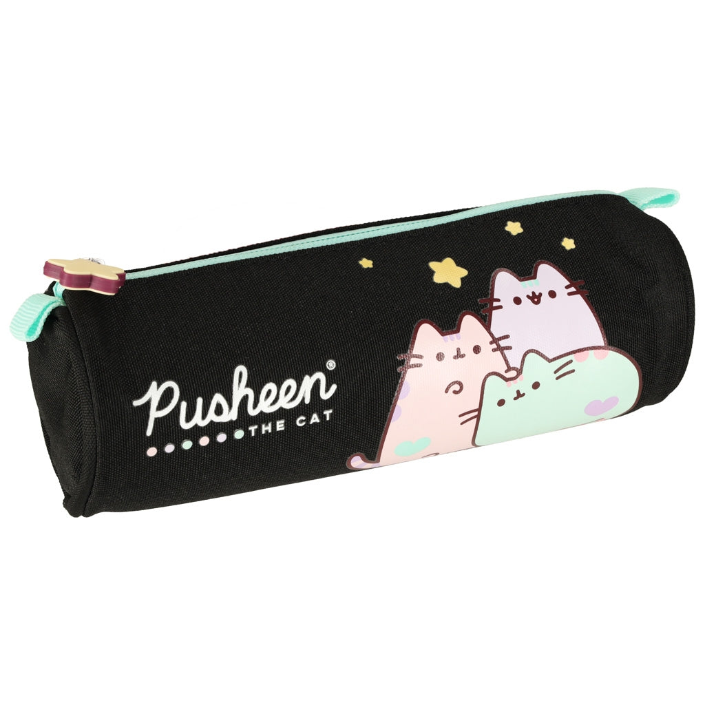Pusheen Pastel black tube pencil case