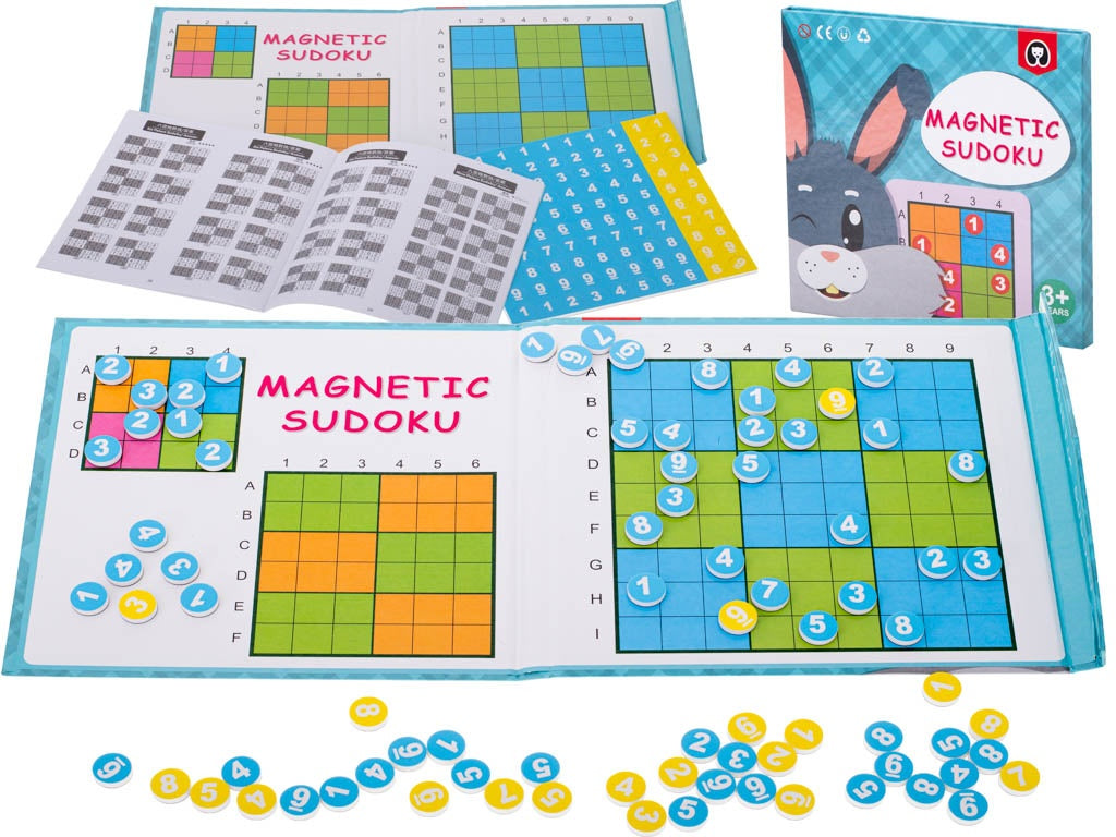 Puzzle game magnetic sudoku