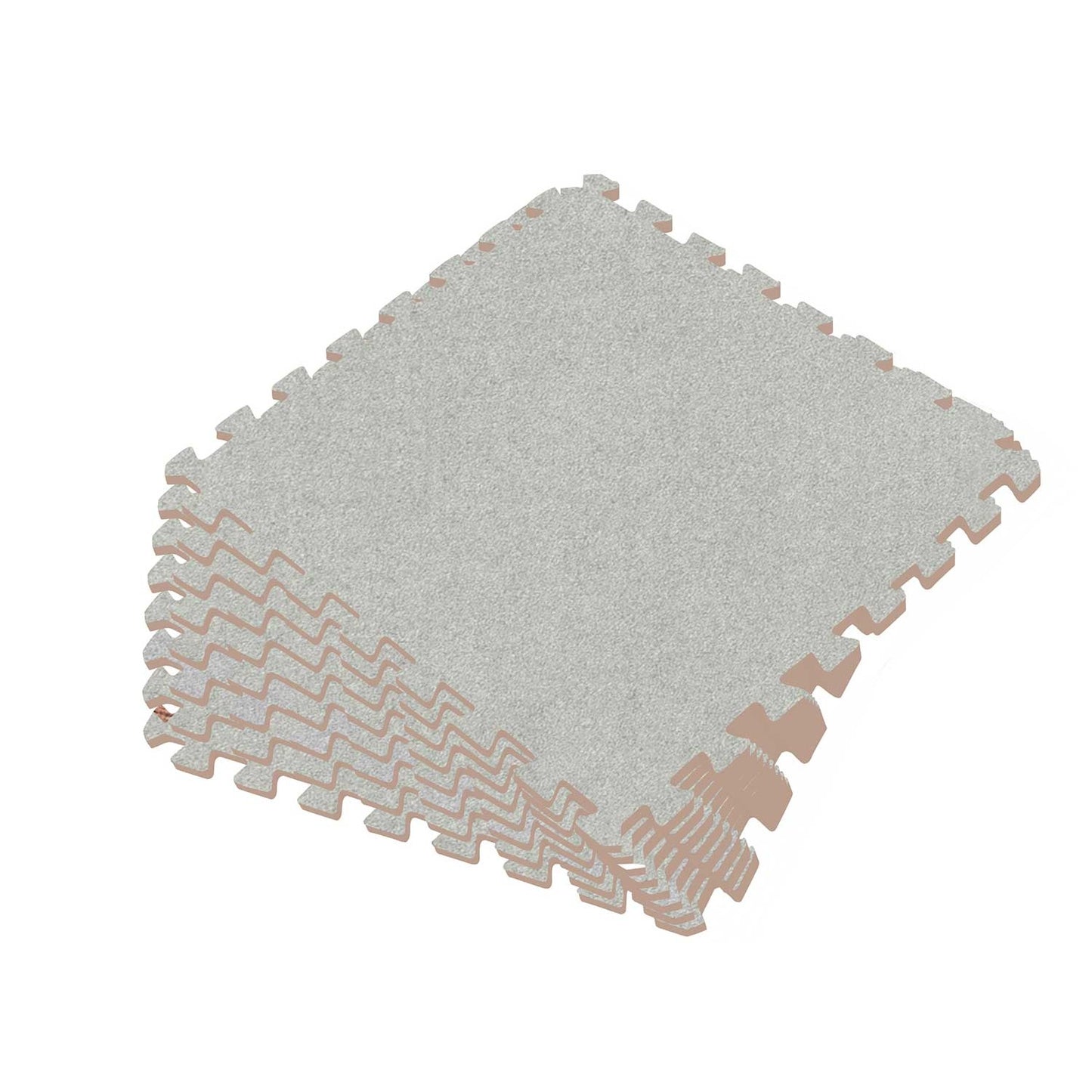 Puzzle mat in foam 180 x 120 cm Massido, 6 parts
