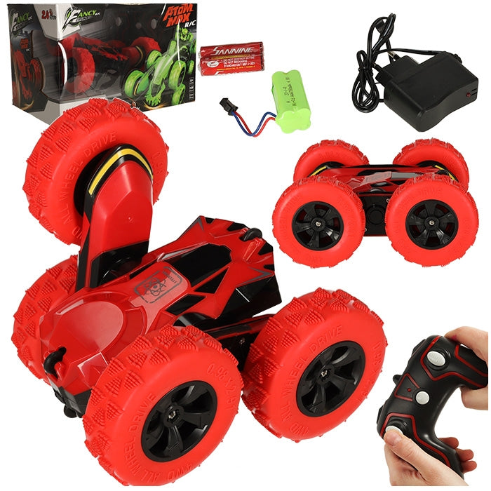 RC Remote Controlled Stunt Car Acrobat Red