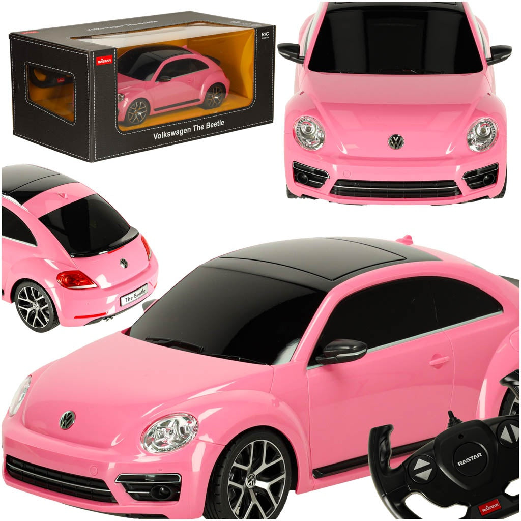 RC car 1:14 Volkswagen Beetle pink