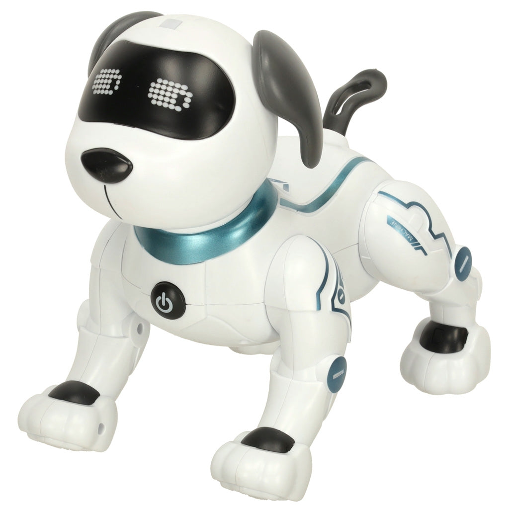 RC dog remote control robot jumps walks