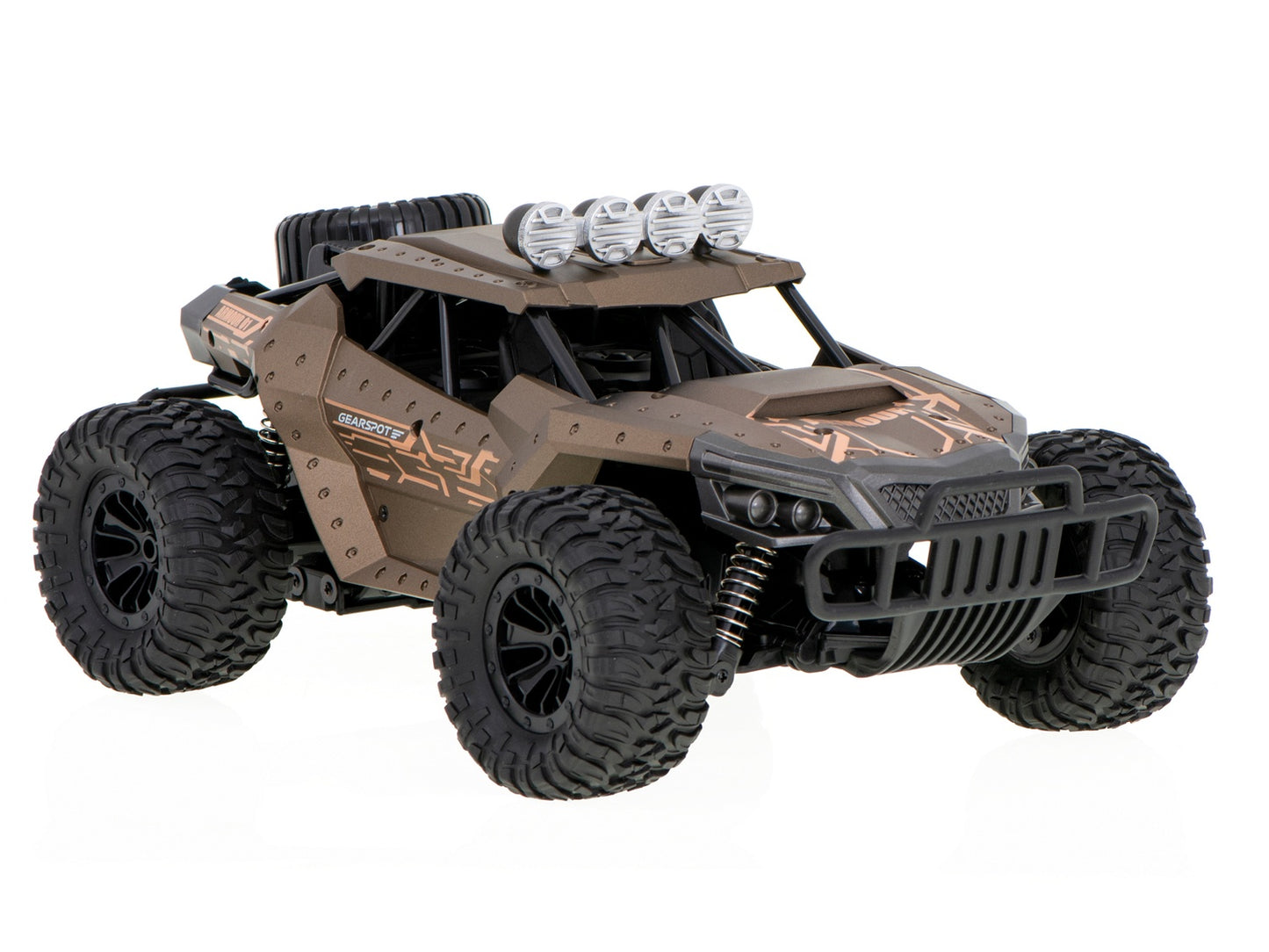 RC off-road drift car 20 km/h brown
