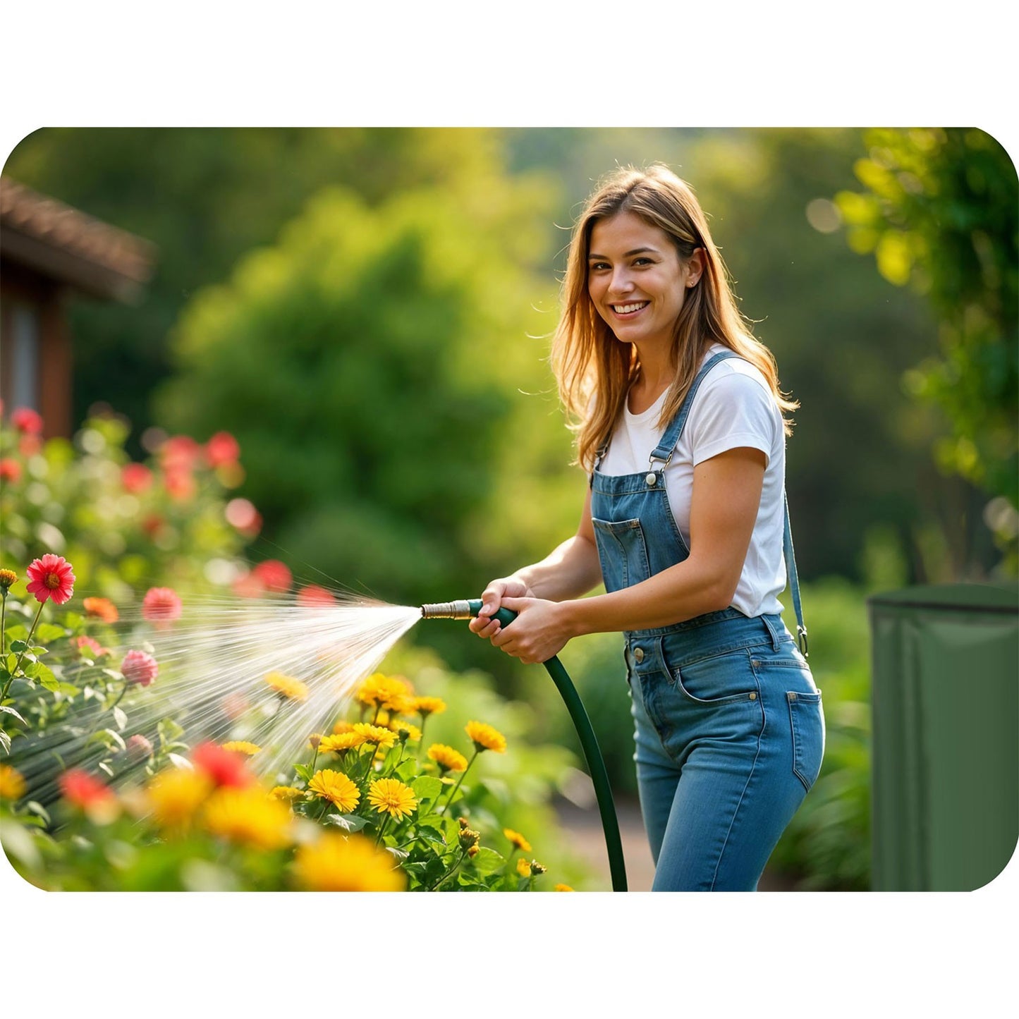 Rainwater tank 650 l Plonos PL-522