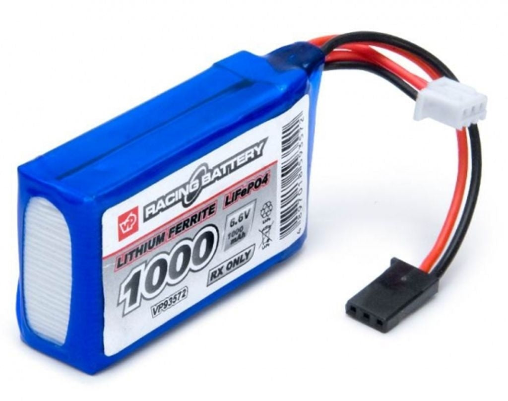 Receiver battery Li-Fe 6.6V 1000mAh