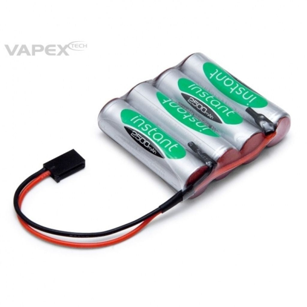 Receiver rack 4.8V 2500mAh NiMH Instant Flat