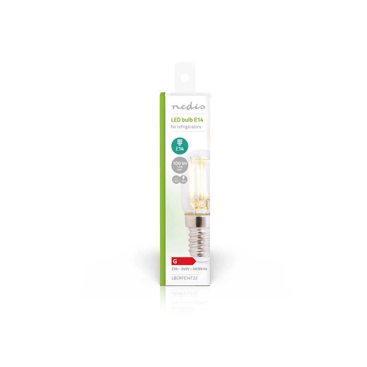 Refrigerator Lamp | LEDs | E14 | 1.5 W| T22