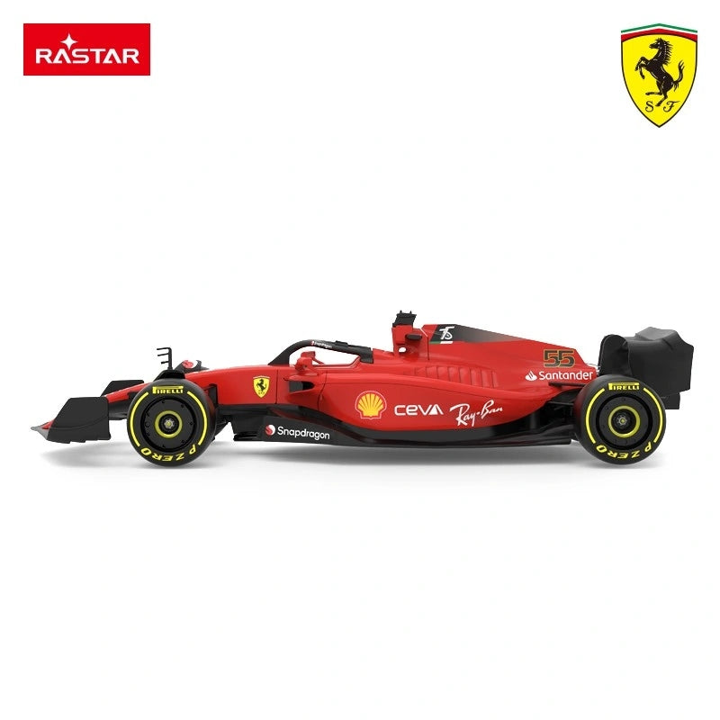 Remote Control Ferrari F1-75 Car, 1:18 Scale