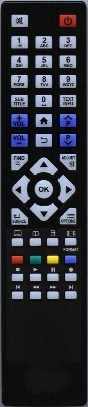 Remote control IRC87080 for Philips TV