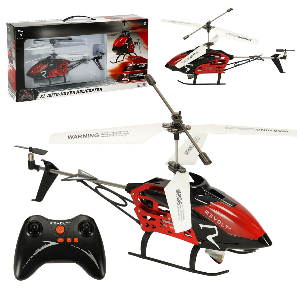 Remote control helicopter RC Revolt S39-1 XL red