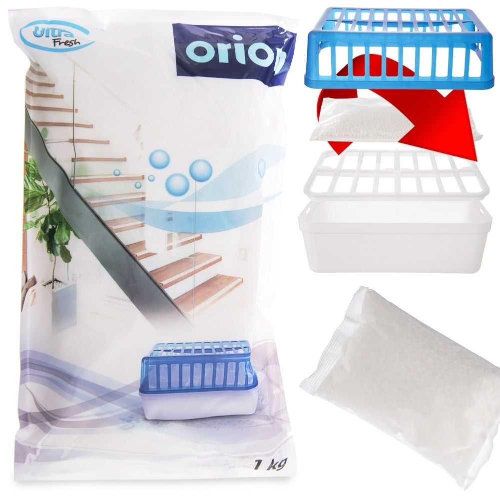 Replaceable 1 kg insert for moisture absorber, effective moisture reduction