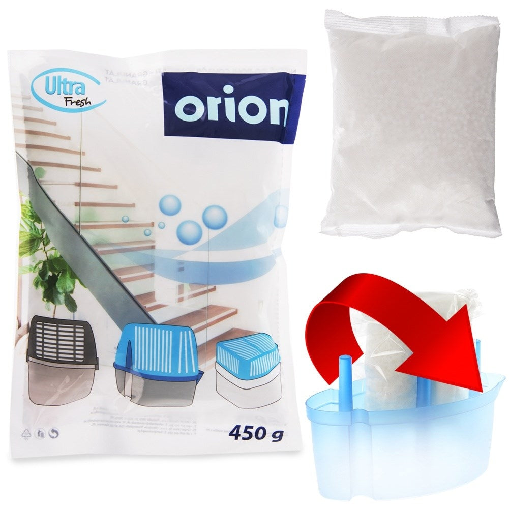 Replaceable 450g insert for dehumidifier, absorbs moisture