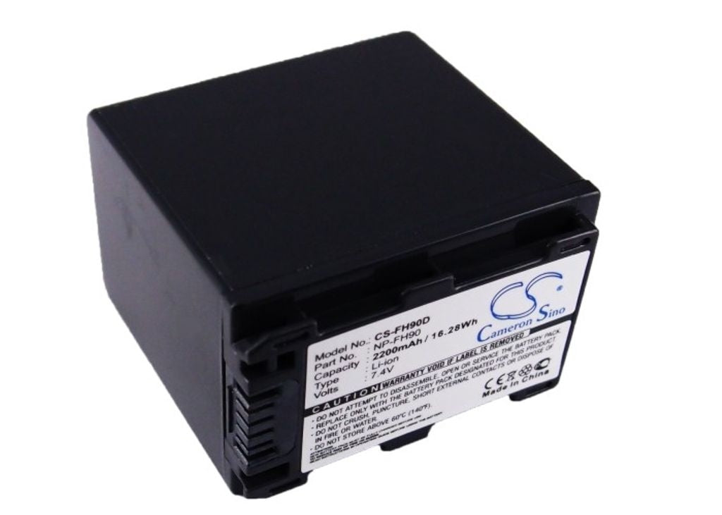 Replacement battery for NP-FH90 / NP-FH100