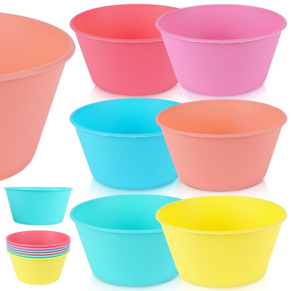 Reusable Bowls in Durable Material and Several Colors