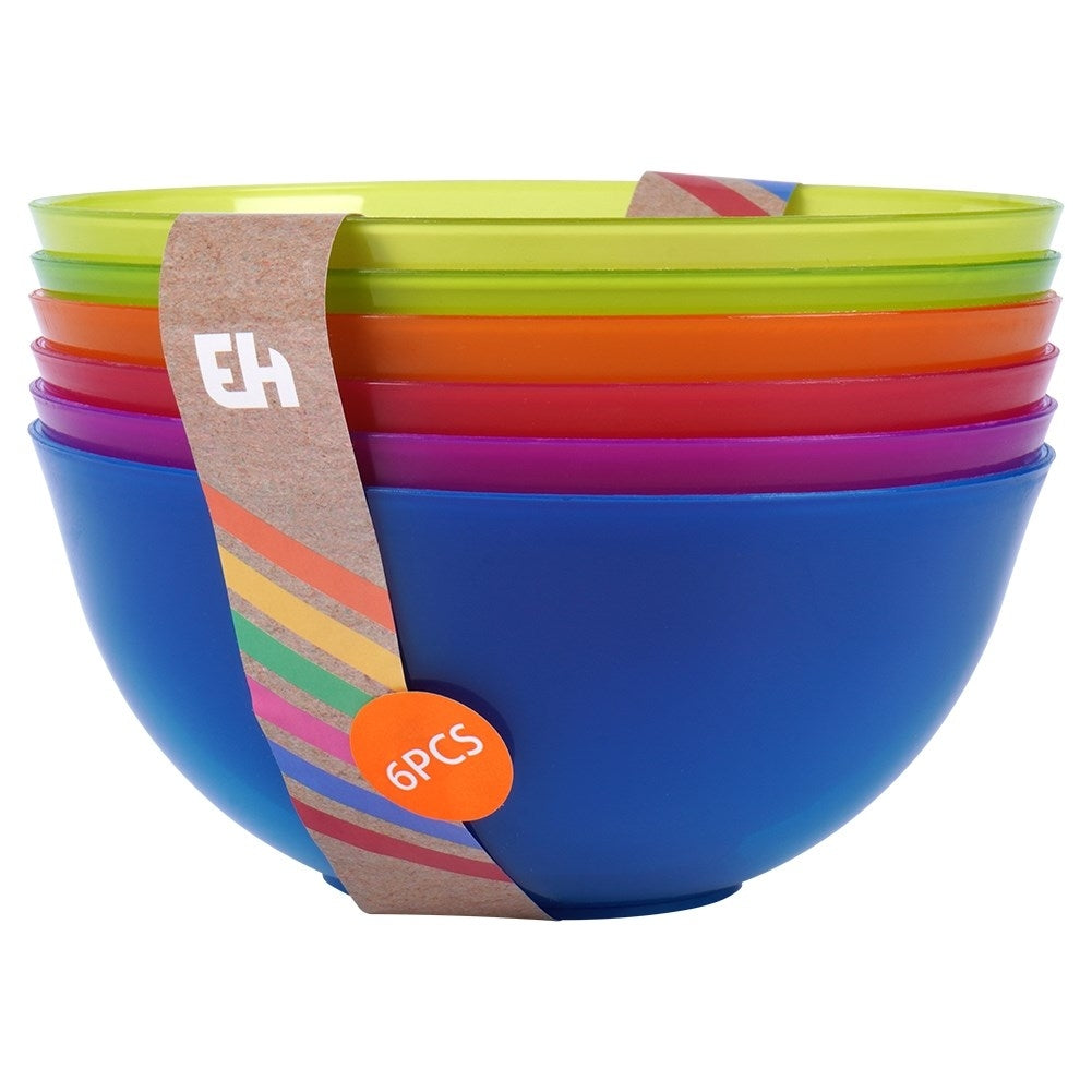 Reusable Bowls in Six Colors for Home & Outing