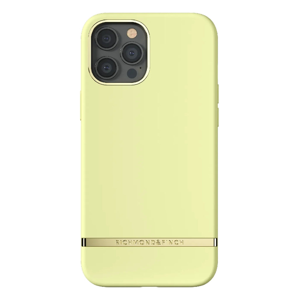 Richmond & Finch Cover for iPhone 12 Pro Max - Limone