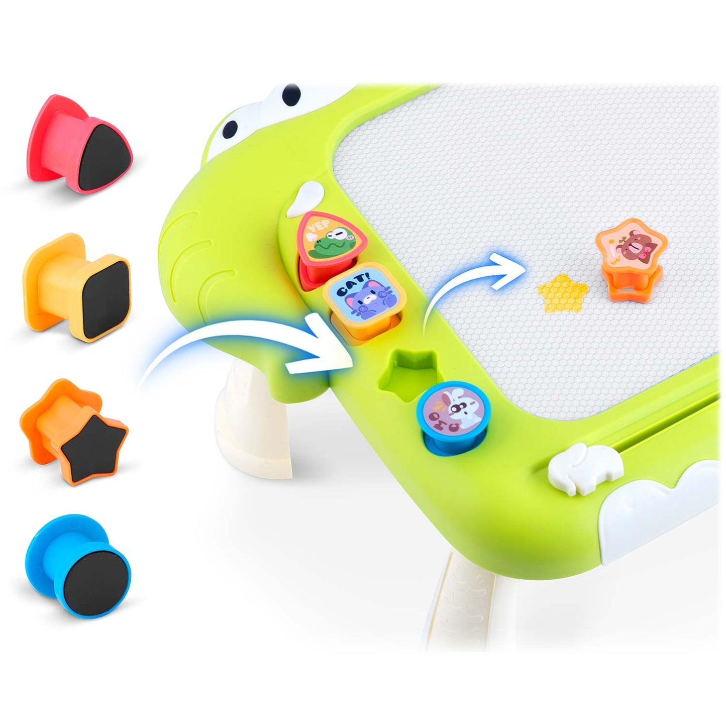 Ricokids RK-823 magnetic board puzzle table for children tangram