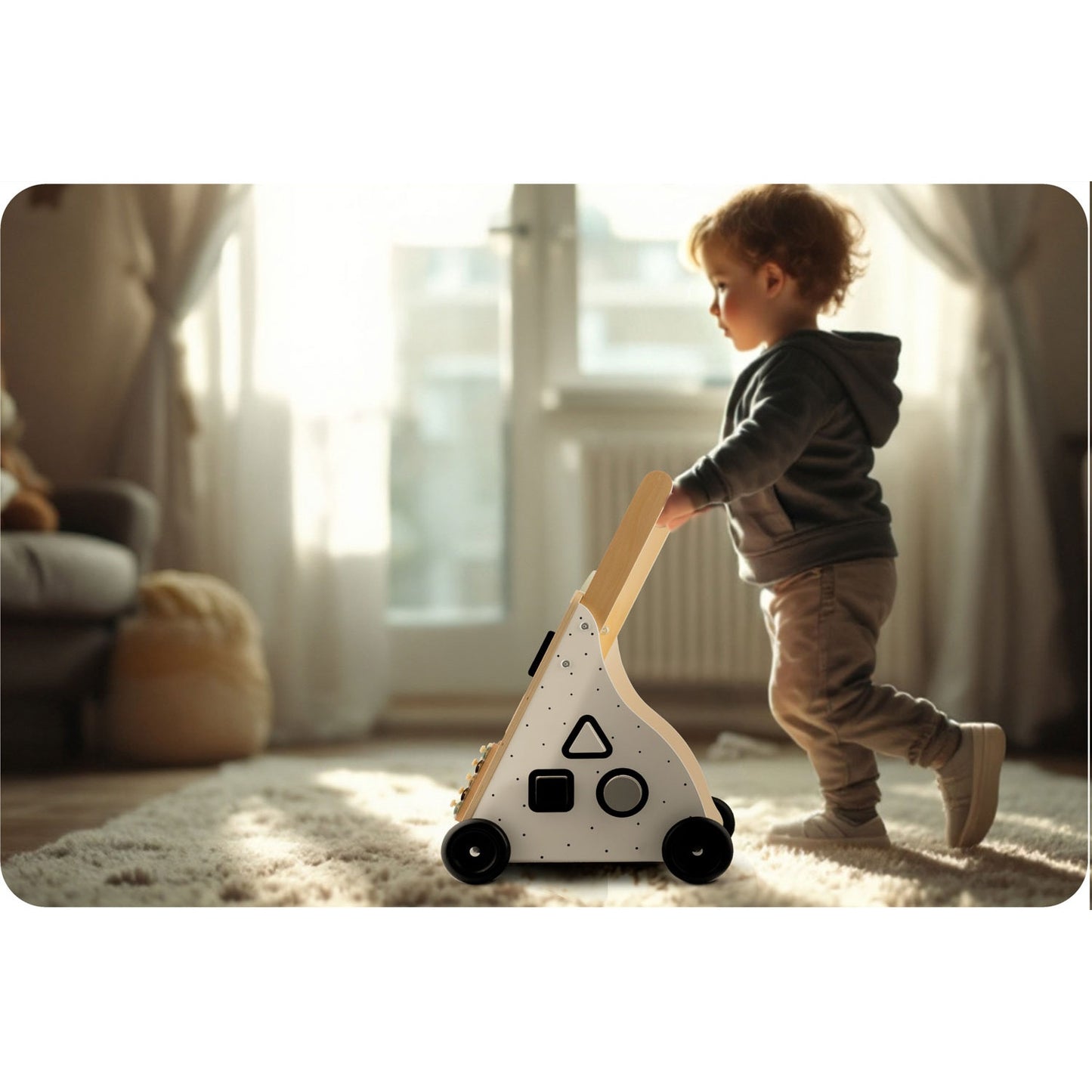 Ricokids RK-875 wooden push walker