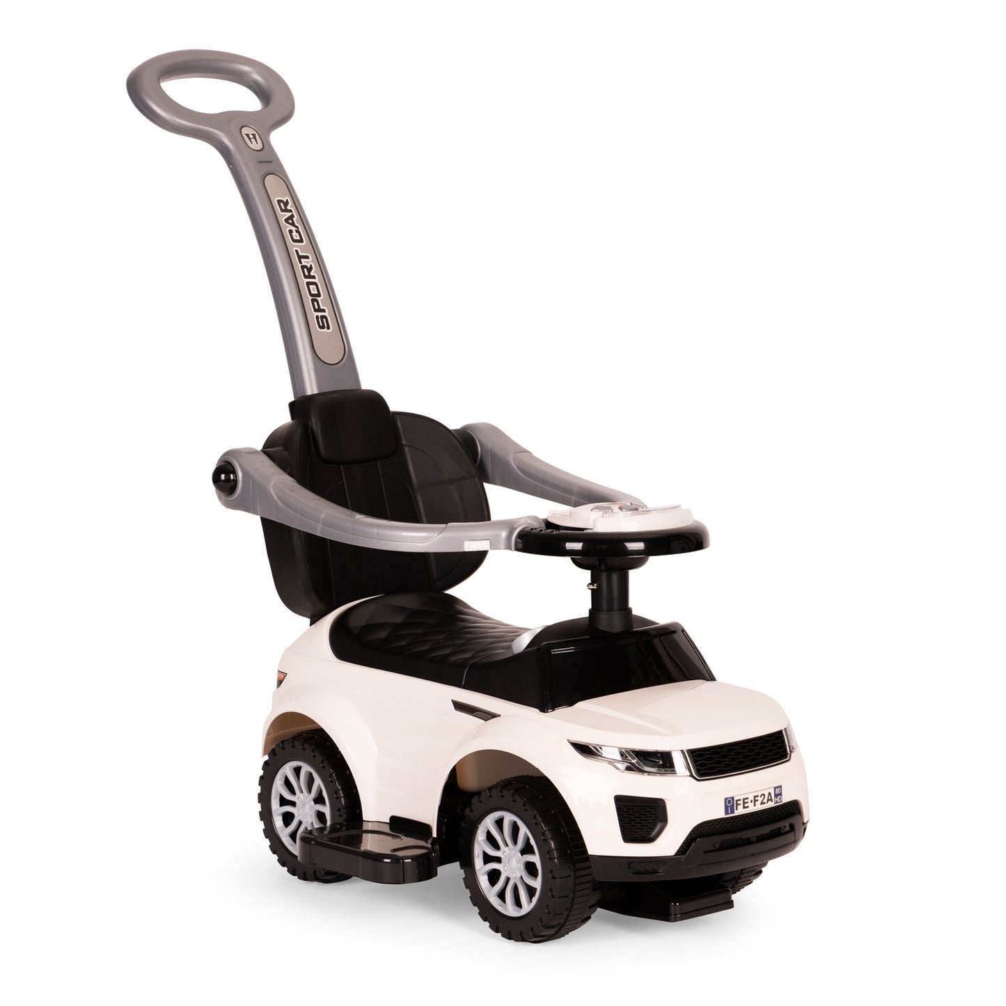 Rider walker pusher 3in1 toy car super car white